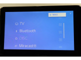 Bluetoothオーディオ再生、地デジ(フルセグ)対応。CD・DVDプレイヤーも装着しています☆