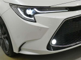 LEDヘッドライトです。デザイン性がよくとても明るいので、夜間の走行や悪天候でも安心です。しかも長寿命!