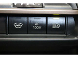 100V電源使えます。