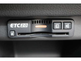 もちろんETC付きでビルトインタイプを装備!見た目もスマート♪高速道路の料金所も楽々通過♪