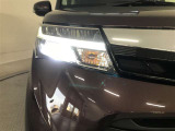 LEDヘッドライトです。デザイン性がよくとても明るいので、夜間の走行や悪天候でも安心です。しかも長寿命!