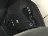 グローブボックス内にはETCが設置されています。