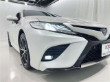 フォグランプ装着車です。暗い夜道の車両前方を明るく照らします