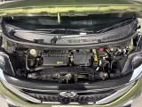 【エンジンルーム】エンジンの調子は良好です!ご納車前にはしっかりとオイル交換・その他油種類の点検補充をさせて頂きます。また、ガリバーでは修復歴のある車は販売いたしません。