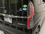 視認性がいいテールランプ。後続車にも存在をアピール。