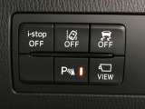 運転席回りのスイッチで安全装備のON/OFFも簡単に!