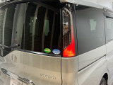 視認性がいいテールランプ。後続車にも存在をアピール。