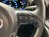 前方の車との車間を設定し、スピードを上げたり緩めたりを自動で行ってくれる追尾式の「レーダークルーズ」。上級装備の一つです!高級車にしかつかない嬉しい機能です。