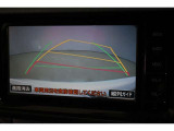 バックガイドモニターで後方の確認が出来て安心です。