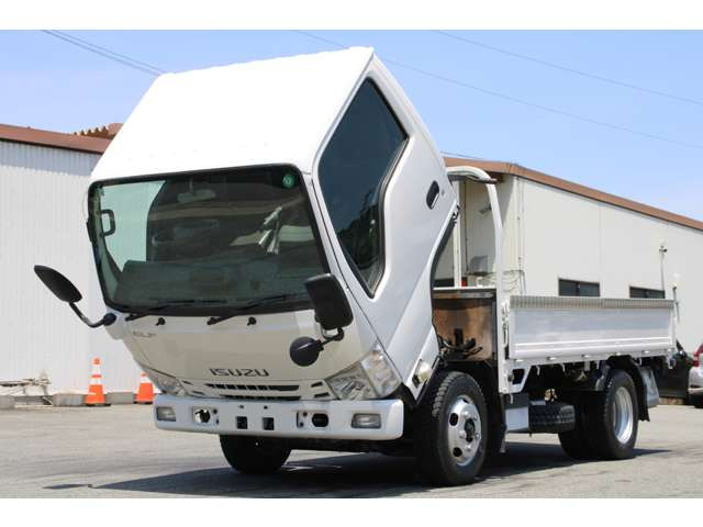 いすゞ エルフ 平ボディ-2t 全低床 の中古車詳細 (59,000km, ホワイト