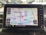ナビゲーションはギャザズメモリーナビ(VXU-195NBi)が装着されております。AM、FM、CD、DVD再生、音楽録音再生、USB、フルセグTV、Bluetoothがご使用いただけます。
