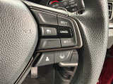クルーズコントロールを装備しています。高速道路などで一定の速度で走ってくれるので運転が楽ですよ!速度を設定できますので、スピードの出しすぎにも注意できます。
