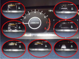 エマージェンシーブレーキ・LDW(車線逸脱警報)装備です。(メーター内アドバンスドライブアシストディスプレイでON/OFFの操作を行います。) ・ディスプレイには車両情報等を表示
