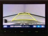 【バックカメラ】運転が苦手な方も車庫入れラクラクです!ギアをリバースに入れれば自動的に切り換わりますので、面倒な操作は不要です♪狭い駐車場もお車を傷つけず安心ですね!