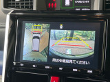 【パノラミックビューモニター】専用のカメラにより、上から見下ろしたような視点で360度クルマの周囲を確認することができます☆死角部分も確認しやすく、狭い場所での切り返しや駐車もスムーズに行えます。