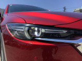 LEDヘッドライトで夜間も安心して運転ができます☆
