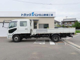 ファイター  5.1t 増トン Wキャブ 路上試験車