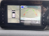 アラウンドビューモニターです☆車の前後左右にカメラがついており駐車時には上から車を見たような画面が見れますので、4方向の状況を確認することができる便利な機能です☆
