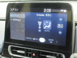 エアコンはオートエアコンになっています。