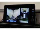 ★マルチビューカメラシステム★ギヤをRに入れるとナビの画面には上空から見下ろし感覚の映像がドライバーをアシスト★