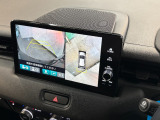 マルチビューカメラシステム搭載で駐車が苦手な方も全方向を確認しながらの駐車が可能です!カメラは選択可能でフロントだけサイドだけ等便利にご使用いただけます!