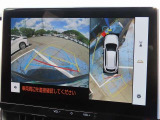 「パノラミックビューモニター」でクルマを真上から見るように周囲を確認でき、駐車の際に大活躍☆