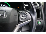 Hondaセンシングの機能のひとつ、アダプティブクルーズコントロール付!アクセルから足を離しても設定したスピードと前車との車間を保ち走行してくれます!車線維持もアシスト☆高速道路で疲労軽減ですね☆