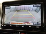 バックガイドモニターで、後方を確認しながら安心して駐車することができます。運転初心者も熟練者も必須の機能ですよ!