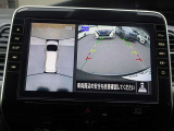 アラウンドビュー☆空から見下ろすような視点で、スムーズな駐車と安全確認をサポート!運転の心強い味方になってくれます♪