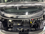 【エンジンルーム】エンジンの調子は良好です!ご納車前にはしっかりとオイル交換・その他油種類の点検補充をさせて頂きます。また、ガリバーでは修復歴のある車は販売いたしません。