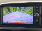 【バックカメラ】駐車時に後方がリアルタイム映像で確認できます。大型商業施設や立体駐車場での駐車時や、夜間のバック時に大活躍!運転スキルに関わらず、今や必須となった装備のひとつです!