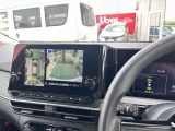 上空から見下ろしたような表示で車両感覚のつかみやすい『アラウンドビューモニター』に移動物検知警報(MOD)があり更に安心です。