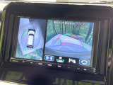 【全方位モニター用カメラ】専用のカメラにより、上から見下ろしたような視点で360度クルマの周囲を確認することができます☆死角部分も確認しやすく、狭い場所での切り返しや駐車もスムーズに行えます。