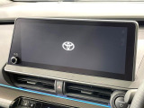 【12.3インチワイドナビ】高級感とインパクトのある大型ワイドナビを装備。各種オーディオ操作はもちろん、横長ワイド画面でのマップ2分割表示など、利便性も高いナビです♪