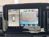 ナビの画面は俯瞰して見通せる全方位モニターを兼☆