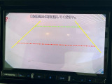【バックカメラ】駐車時に後方がリアルタイム映像で確認できます。大型商業施設や立体駐車場での駐車時や、夜間のバック時に大活躍!運転スキルに関わらず、今や必須となった装備のひとつです!
