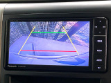 【バックカメラ】駐車時に後方がリアルタイム映像で確認できます。大型商業施設や立体駐車場での駐車時や、夜間のバック時に大活躍!運転スキルに関わらず、今や必須となった装備のひとつです!