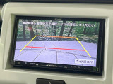 【バックカメラ】駐車時に後方がリアルタイム映像で確認できます。大型商業施設や立体駐車場での駐車時や、夜間のバック時に大活躍!運転スキルに関わらず、今や必須となった装備のひとつです!