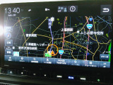 ナビゲーションを装備。多彩な機能で快適ドライブをアシスト。オーディオ機能も充実していますね。