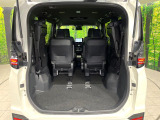 普段のお買い物や通勤、送迎等に十分な荷室スペースを確保しております。セカンドシートを倒すと、大きな荷物の積載も可能です♪