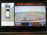 バックモニター搭載で車庫や駐車場も安心です。
