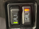 【シートヒーター】寒い日に重宝するシートヒーター!エアコンより早く温まってくれるので寒がりの人も安心ですね♪エアコンの温風は乾燥するから苦手、という方にもをおすすめです。