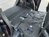 シートが倒せて荷物も楽々