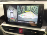 【パノラマモニター】専用のカメラにより、上から見下ろしたような視点で360度クルマの周囲を確認することができます☆死角部分も確認しやすく、狭い場所での切り返しや駐車もスムーズに行えます。