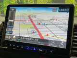 【BIG-X11インチナビ】人気の大画面BIG-Xナビを装備。専用設計で車内の雰囲気にマッチ!ナビ利用時のマップ表示は見やすく、テレビやDVDは臨場感がアップ!いつものドライブがグッと楽しくなります♪