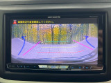 【バックカメラ】駐車時に後方がリアルタイム映像で確認できます。大型商業施設や立体駐車場での駐車時や、夜間のバック時に大活躍!運転スキルに関わらず、今や必須となった装備のひとつです!