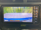 【バックカメラ】駐車時に後方がリアルタイム映像で確認できます。大型商業施設や立体駐車場での駐車時や、夜間のバック時に大活躍!運転スキルに関わらず、今や必須となった装備のひとつです!