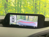 【360&deg;ビューモニター】専用のカメラにより、上から見下ろしたような視点で360度クルマの周囲を確認することができます☆死角部分も確認しやすく、狭い場所での切り返しや駐車もスムーズに行えます。