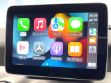 ●Apple Car Play:スマホとの有線接続で、ナビ・オーディオ再生などスマホのアプリ機能が画面でも使える便利機能です!