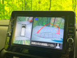 【アラウンドビューモニター】専用のカメラにより、上から見下ろしたような視点で360度クルマの周囲を確認することができます☆死角部分も確認しやすく、狭い場所での切り返しや駐車もスムーズに行えます。